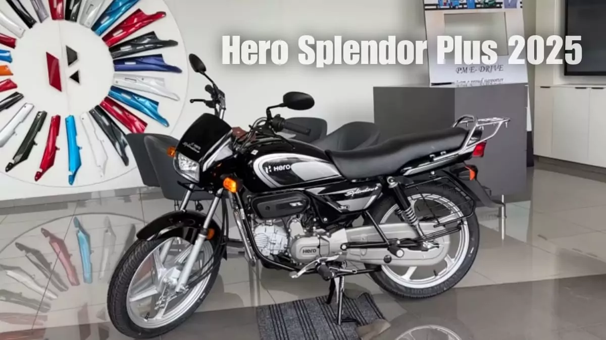 Hero Splendor Plus 2025 New Features, fuel efficiency, Price Hero Splendor Plus 2025